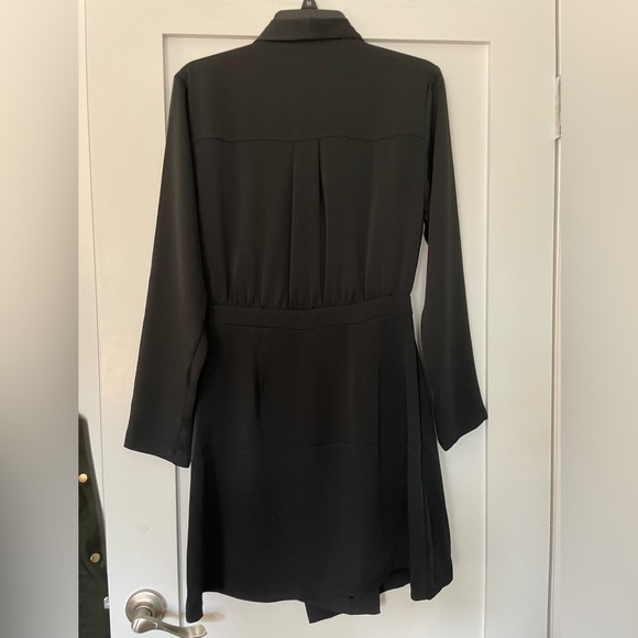 Frank & Oak The Wrap Satin Dress - Picture 7 of 9